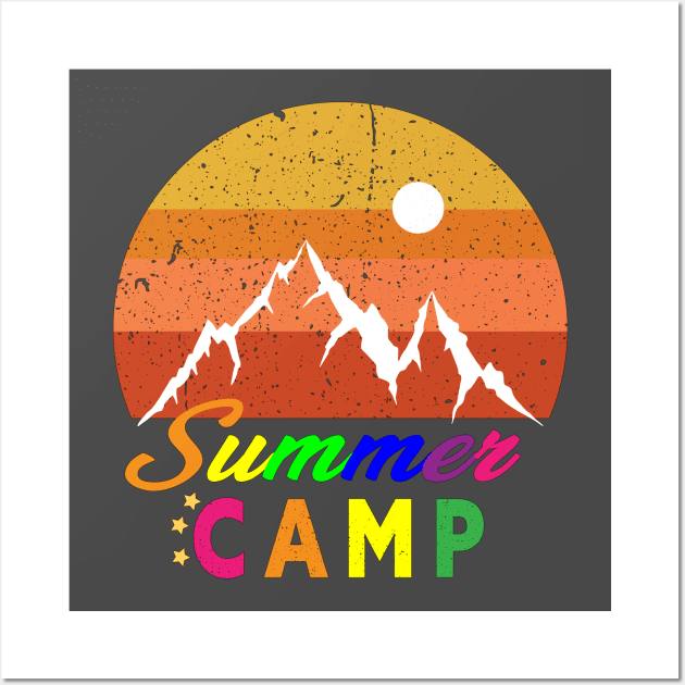 SUMMER CAMP Wall Art by Lord Sama 89